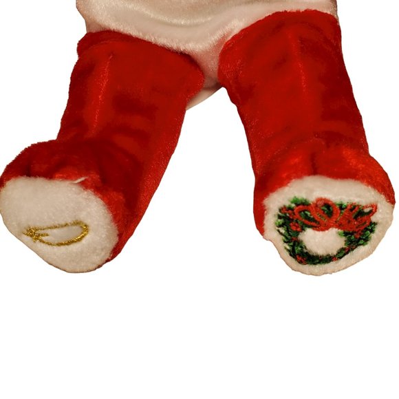 Vintage Christmas Angel Holy Bear Beanbag Plush Stuffed Animal 9" Tags 2001 - Picture 6 of 10